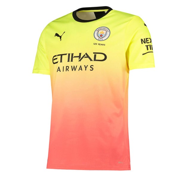 Tailandia Camiseta Manchester City Tercera equipo 2019-20 Naranja